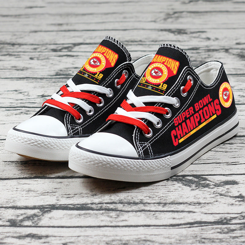 Kansas City Chiefs Canvas Shoes