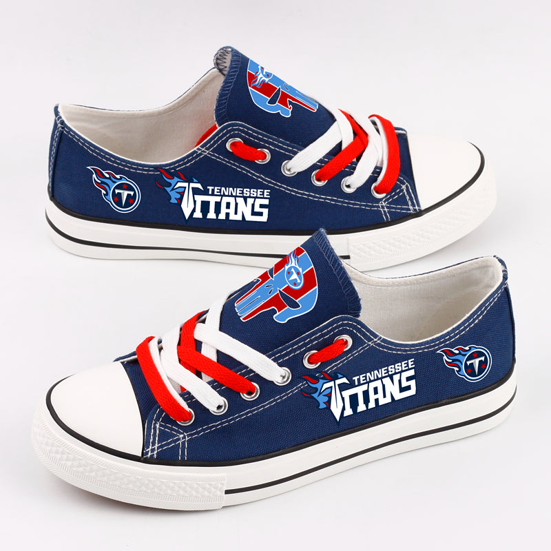 Tennessee Titans Canvas Shoes