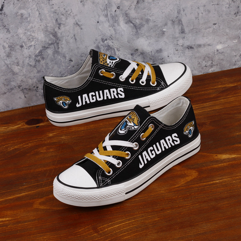 Jacksonville Jaguars Canvas Shoes