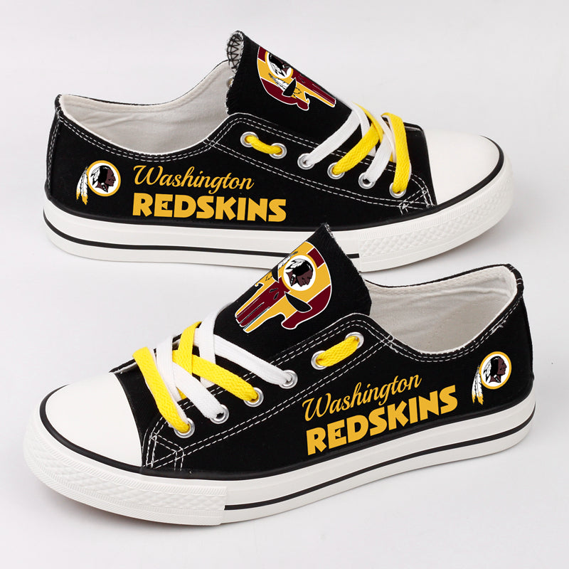 Washington Redskins Canvas Shoes