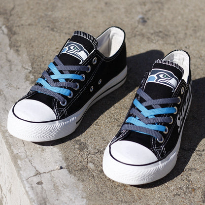 Seattle Seahawks Canvas Shoes