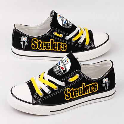 Pittsburgh Steelers Canvas Shoes 