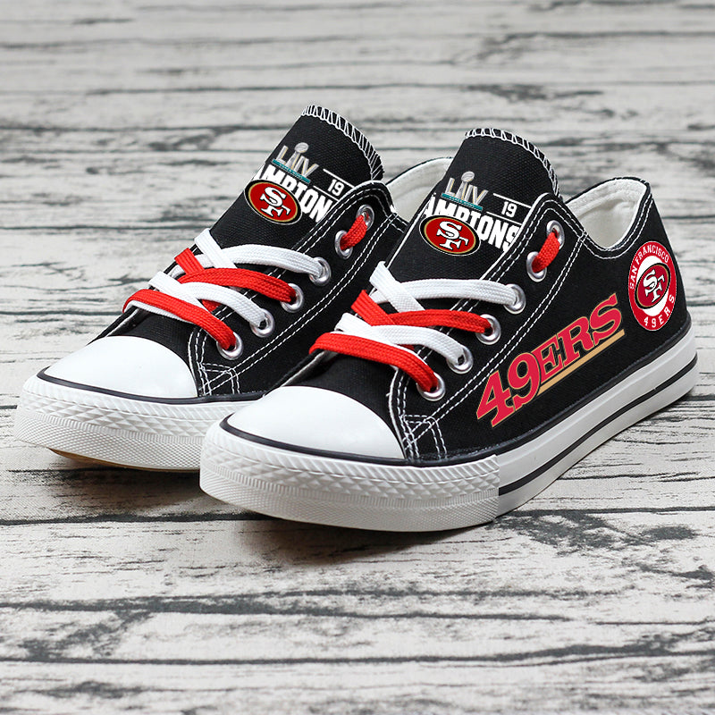 San Francisco 49ers Canvas Shoes