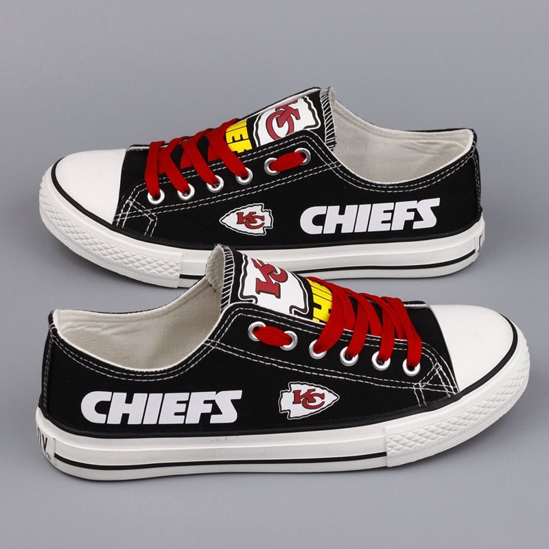 Kansas City Chiefs Canvas Shoes