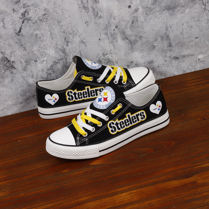 Pittsburgh Steelers Canvas Shoes