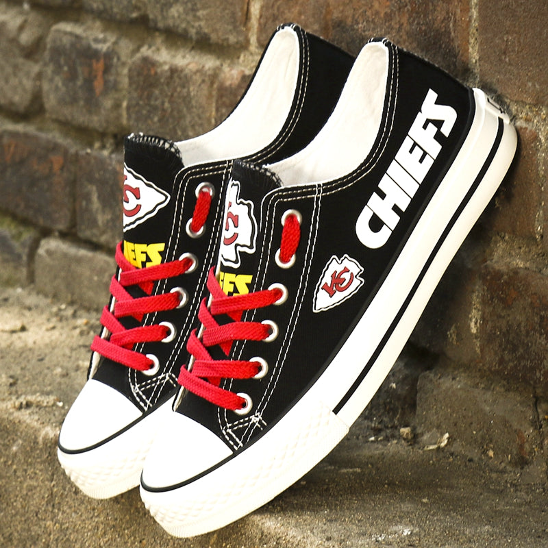 Kansas City Chiefs Canvas Shoes