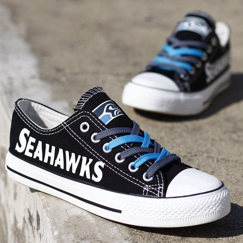 Seattle Seahawks Canvas Shoes