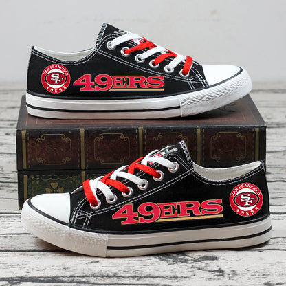 San Francisco 49ers Canvas Shoes