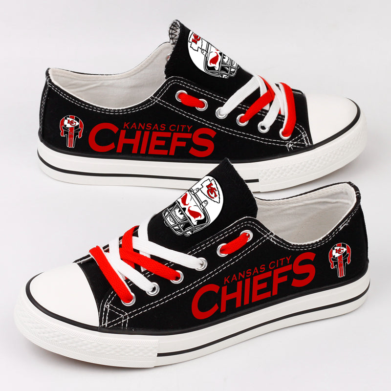 Kansas City Chiefs Canvas Shoes 