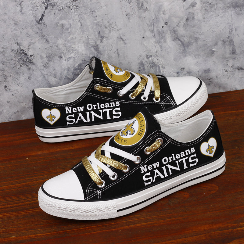 New Orleans Saints Canvas Shoes