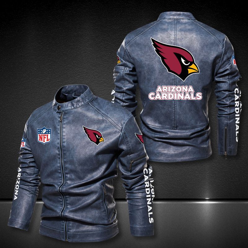 Arizona Cardinals Leather Jackets motorcycle fans