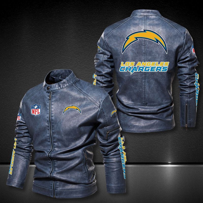 Los Angeles Chargers Leather Jackets