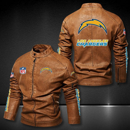 Los Angeles Chargers Leather Jackets