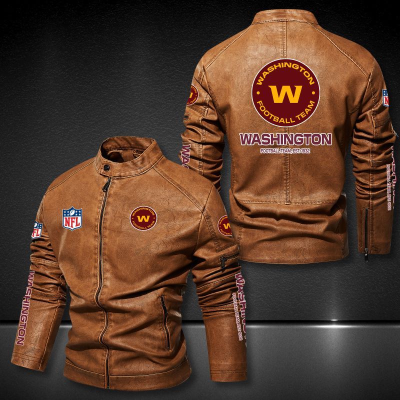 Washington Commanders Leather Jackets