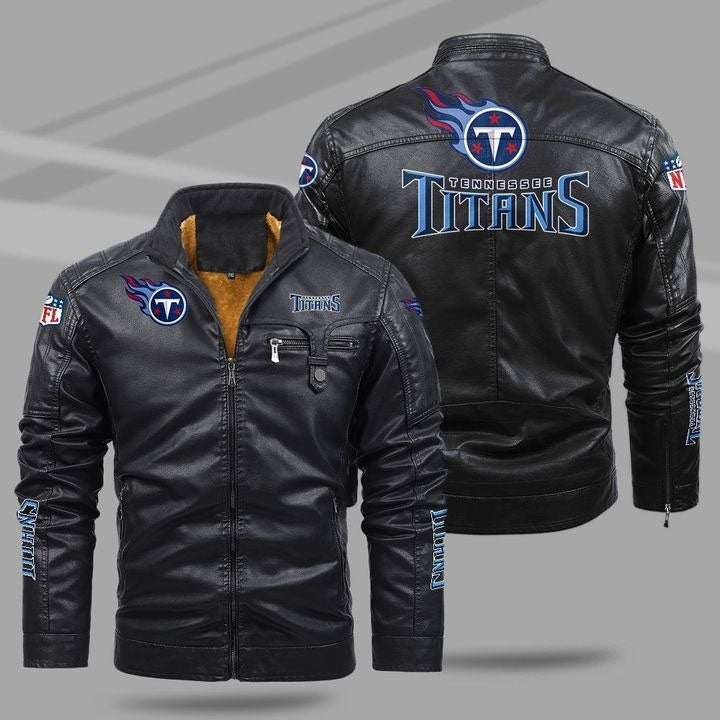 Tennessee Titans Leather Jacket