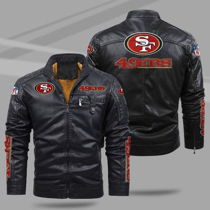 San Francisco 49ers Leather Jacket