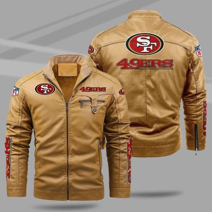 San Francisco 49ers Leather Jacket