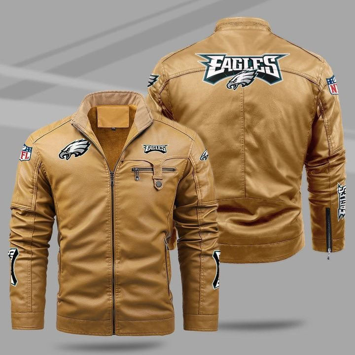 Philadelphia Eagles Leather Jacket 