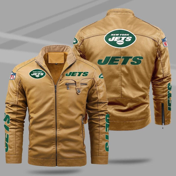 New York Jets Leather Jacket