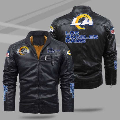 Los Angeles Rams Leather Jacket