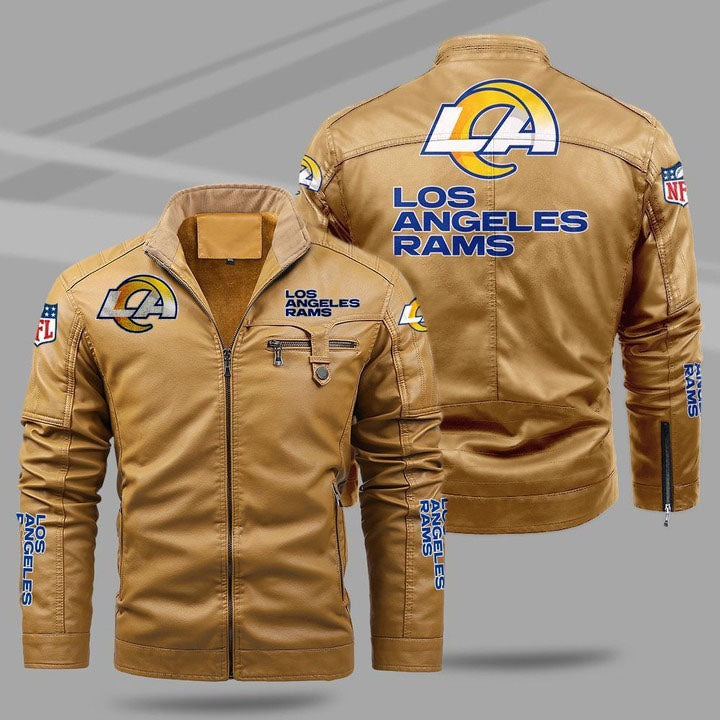 Los Angeles Rams Leather Jacket