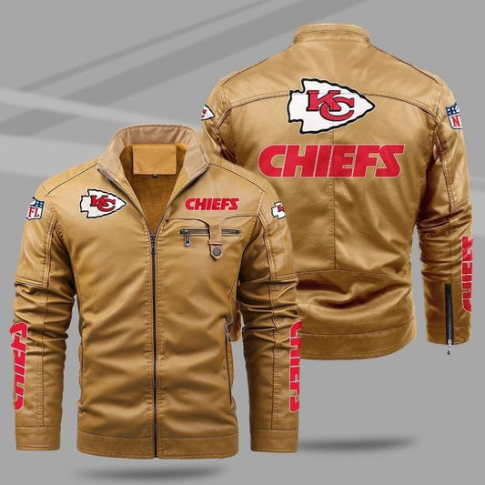 Kansas City Chiefs Leather Jacket