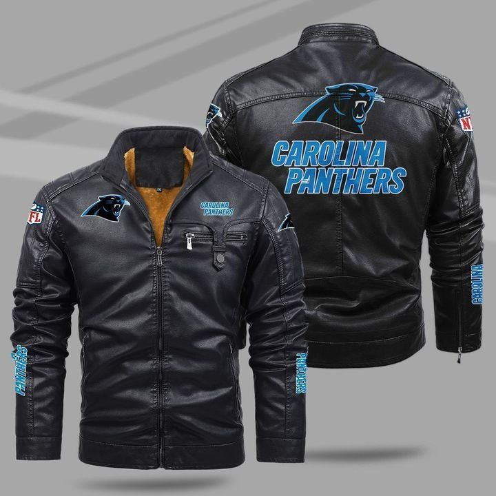 Carolina Panthers Leather Jacket