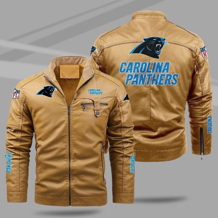 Carolina Panthers Leather Jacket