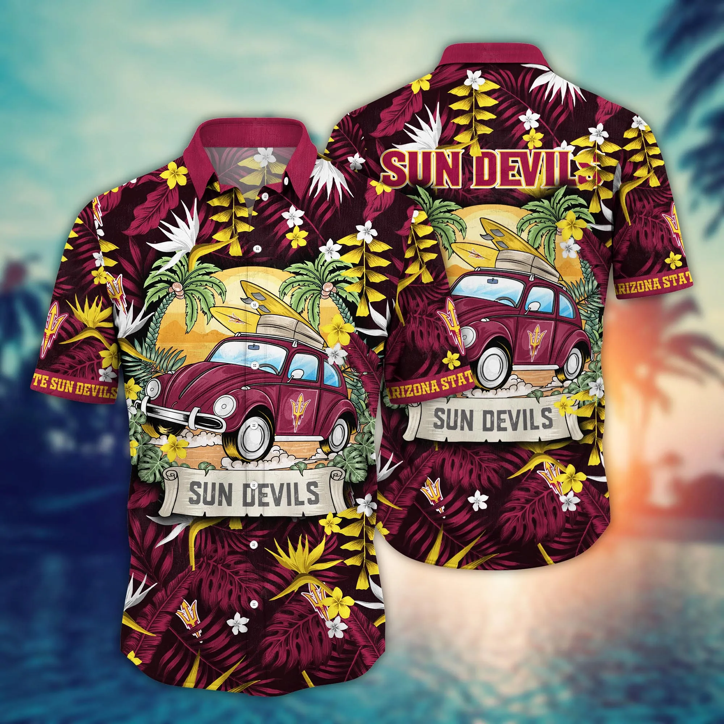 Arizona State Sun Devils Hawaiian Shirt