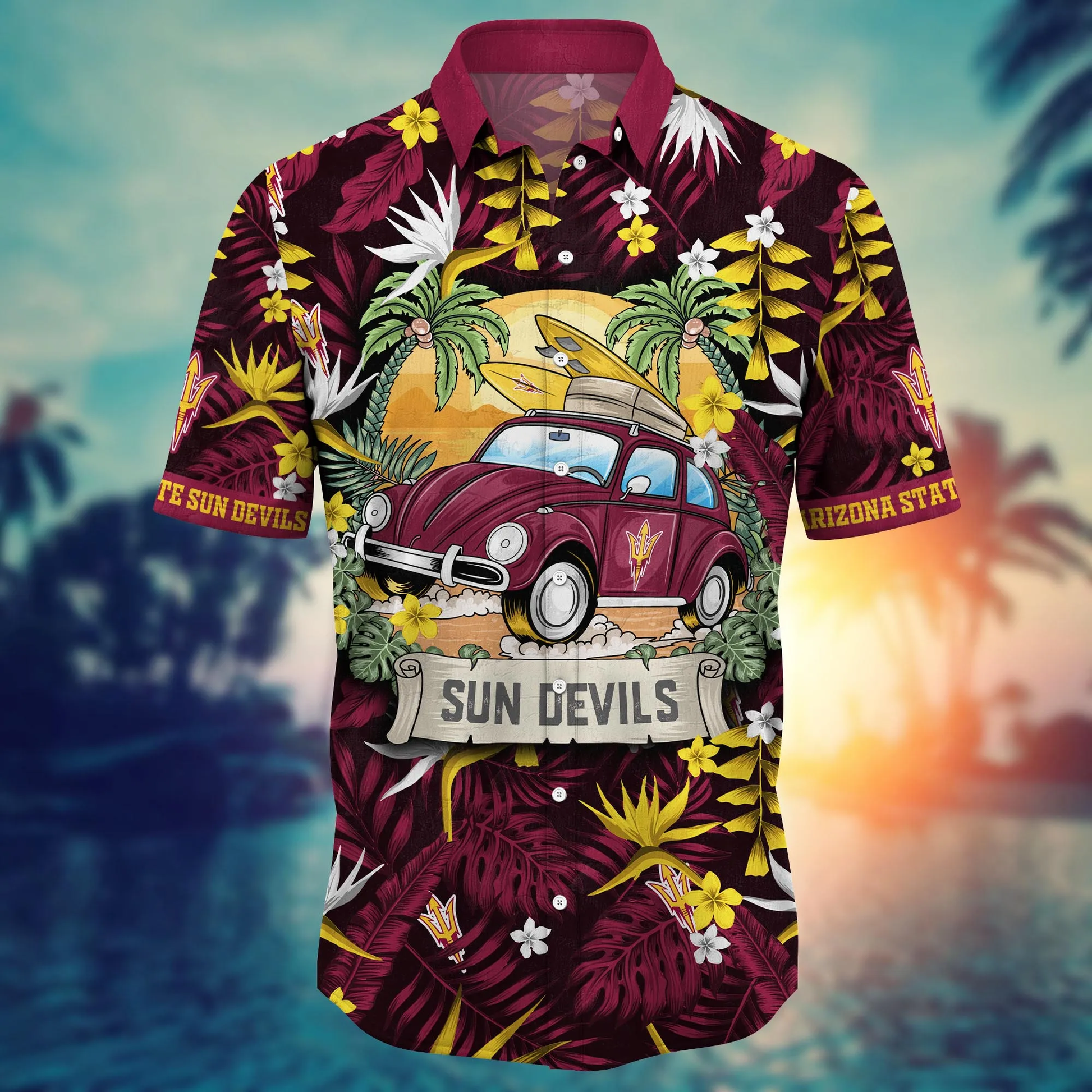 Arizona State Sun Devils Hawaiian Shirt