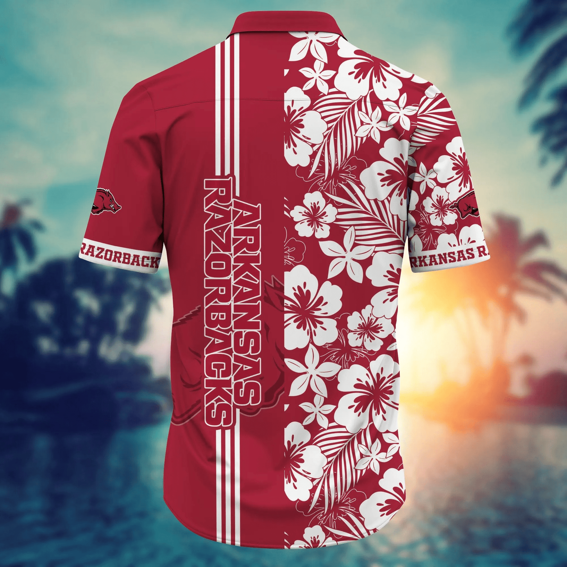  Arkansas Razorbacks Hawaiian Shirt