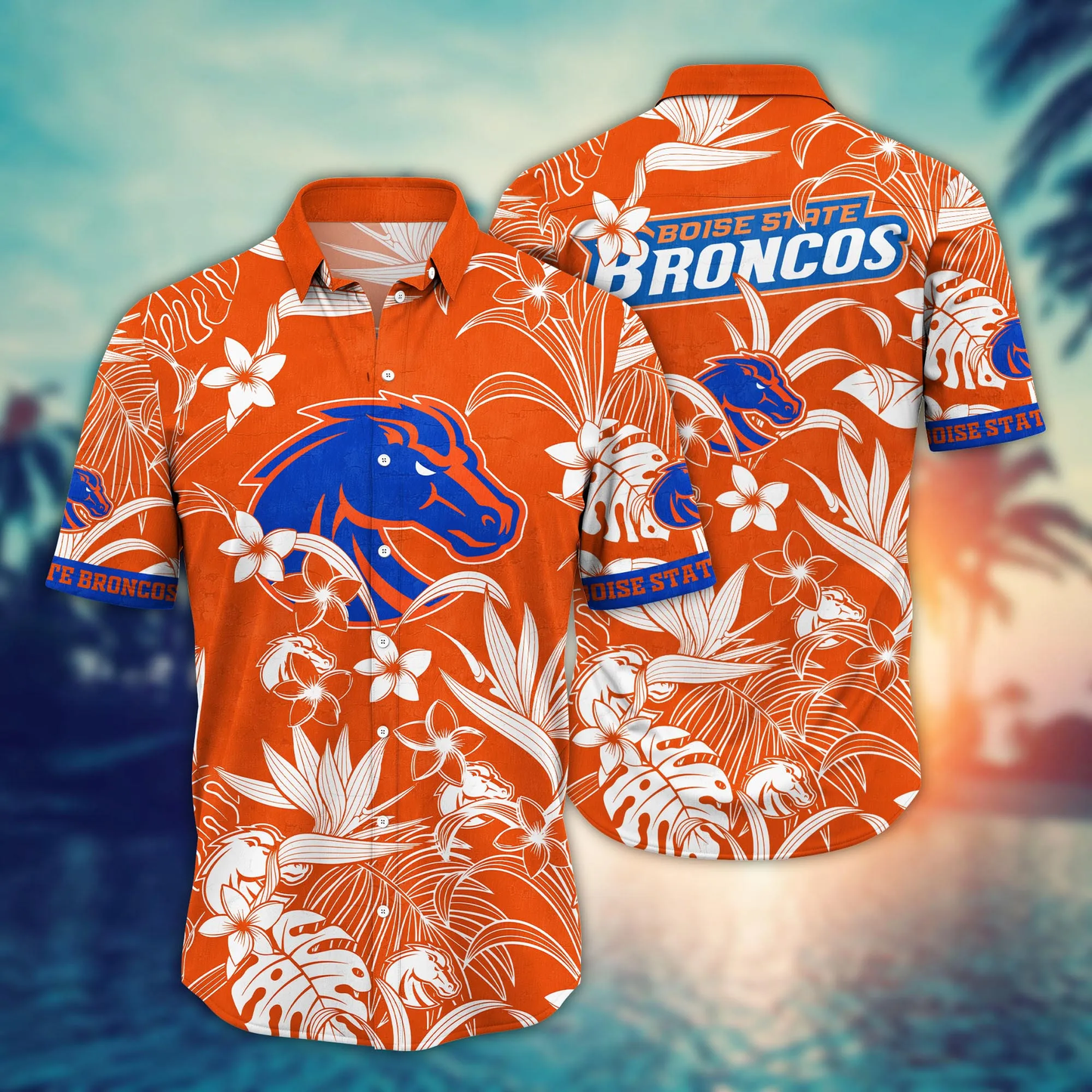 Boise State Broncos Hawaiian Shirt