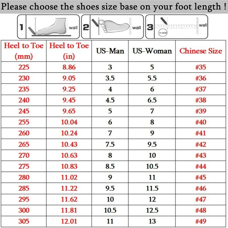 Size Chart  Chicago Bears Shoes