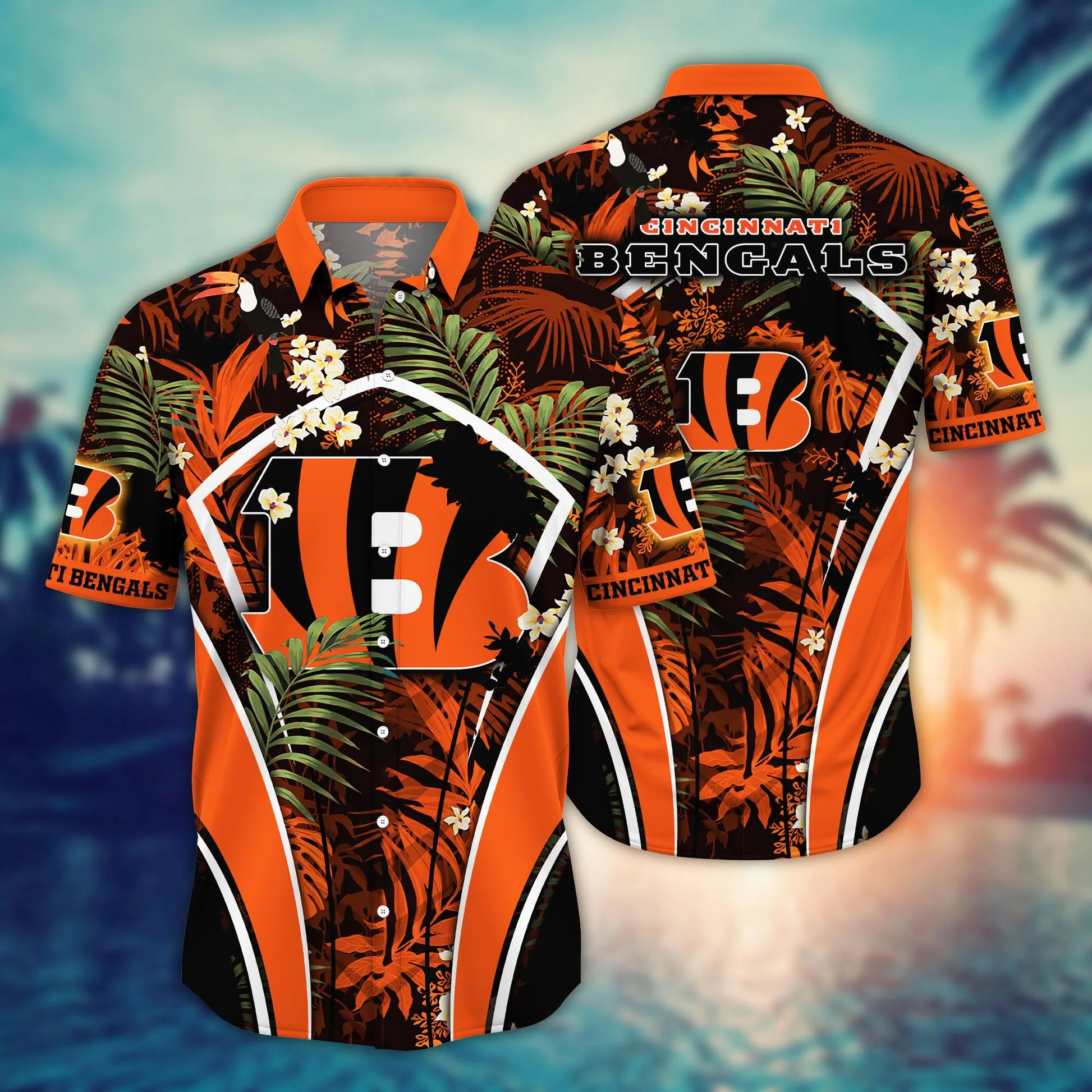 Cincinnati Bengals Hawaiian Shirt 