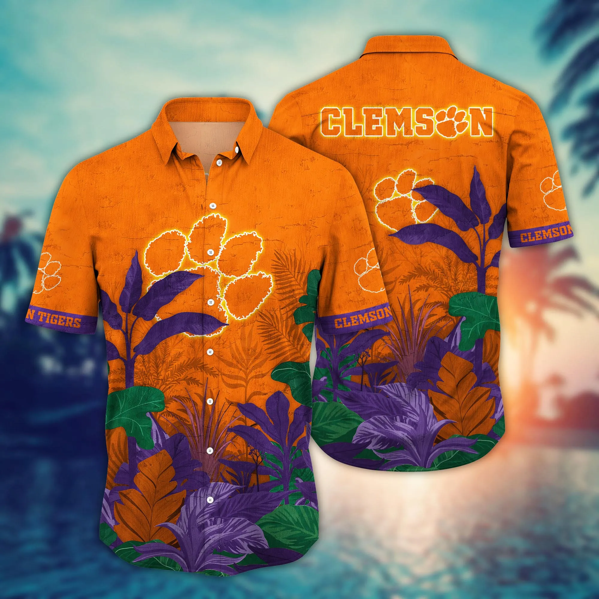  Clemson Tigers Hawaiian Shirt 