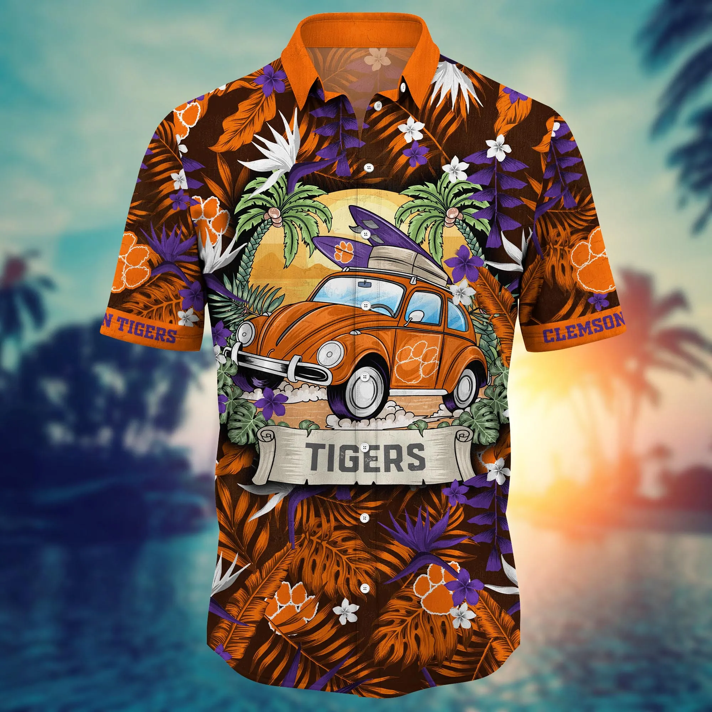  Clemson Tigers Hawaiian Shirt