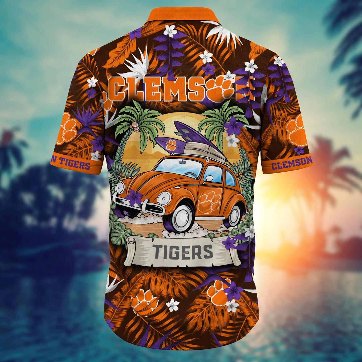  Clemson Tigers Hawaiian Shirt