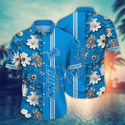 Detroit Lions Hawaiian Shirt