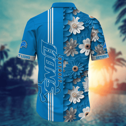 Detroit Lions Hawaiian Shirt