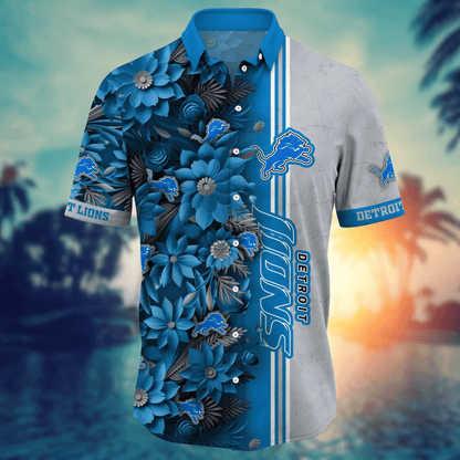 Detroit Lions Hawaiian Shirt