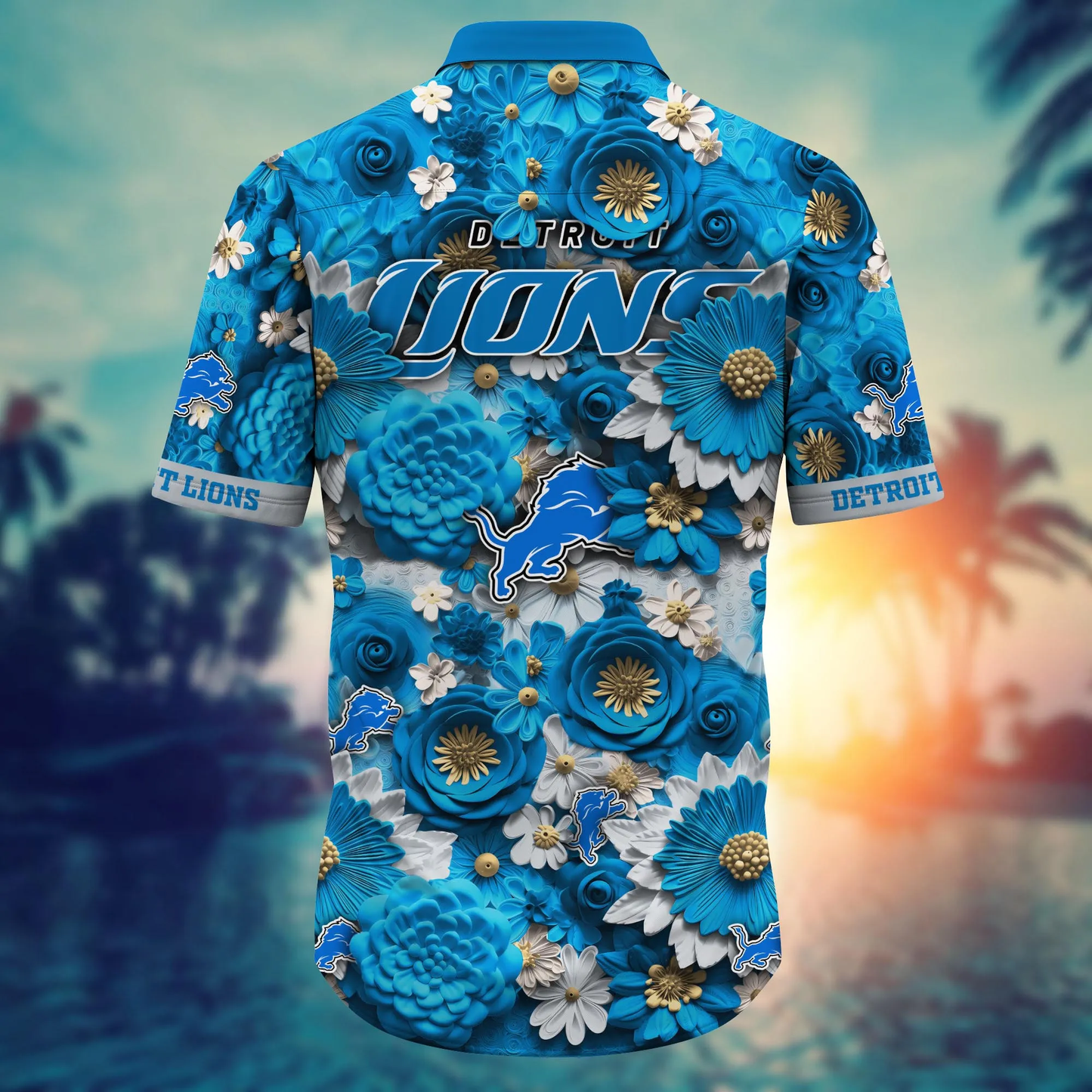 Detroit Lions Hawaiian Shirt