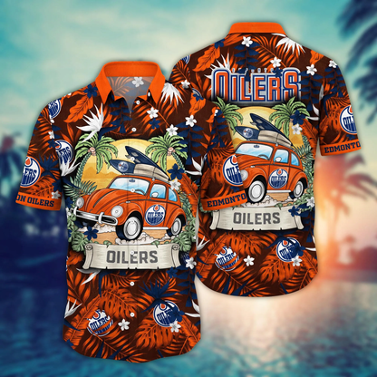  Edmonton Oilers Hawaiian Shirt