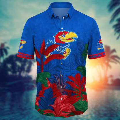 Kansas Jayhawks Hawaiian Shirt