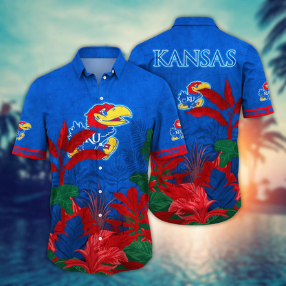 Kansas Jayhawks Hawaiian Shirt