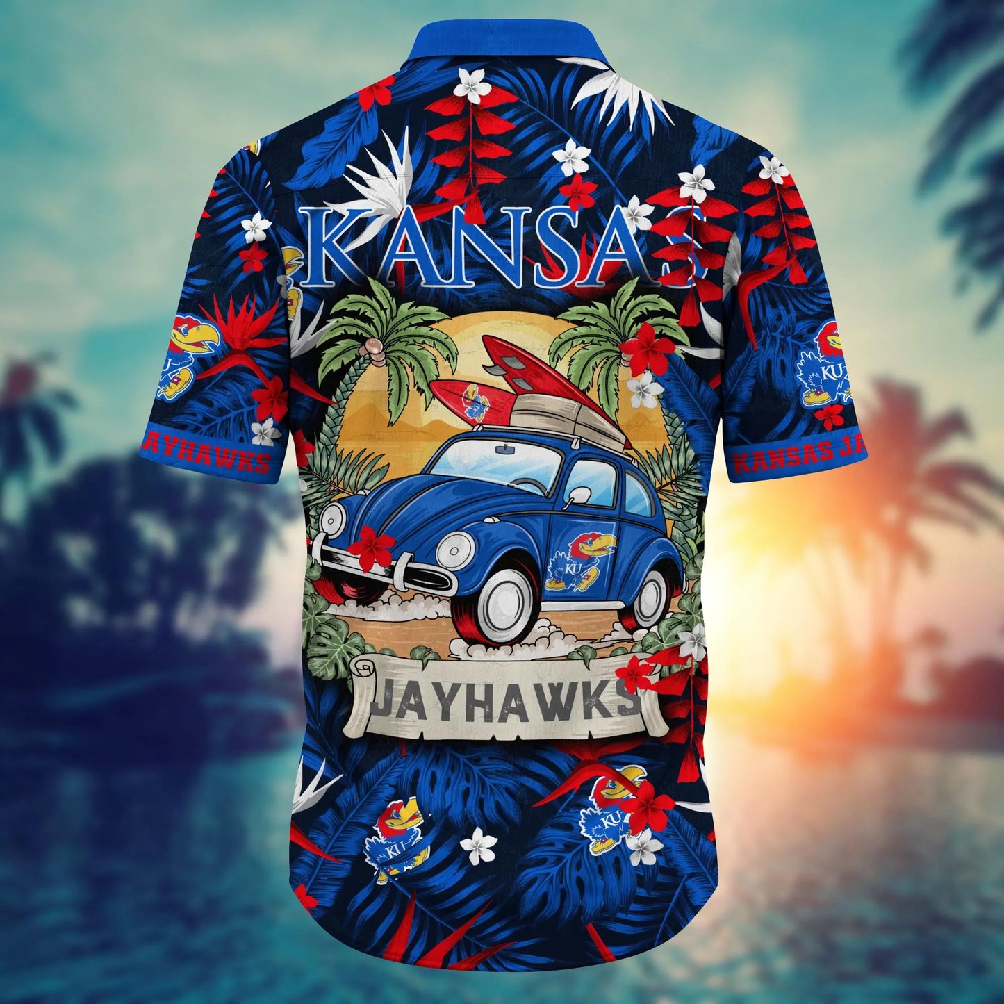 Kansas Jayhawks Hawaiian Shirt