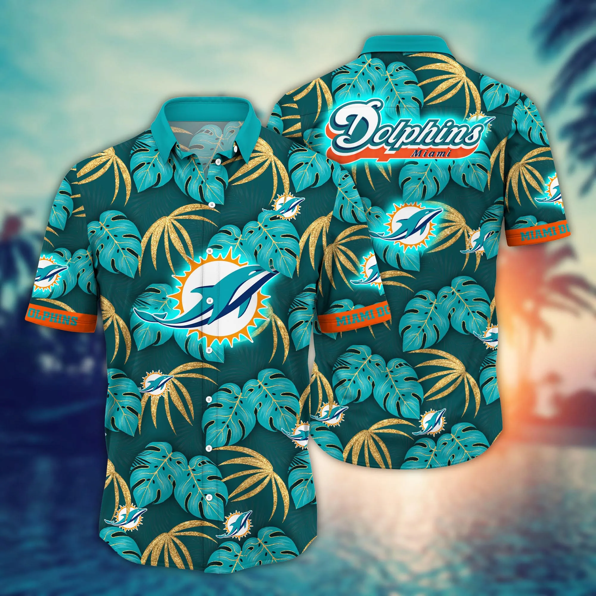 Miami Dolphins Hawaiian Shirt 