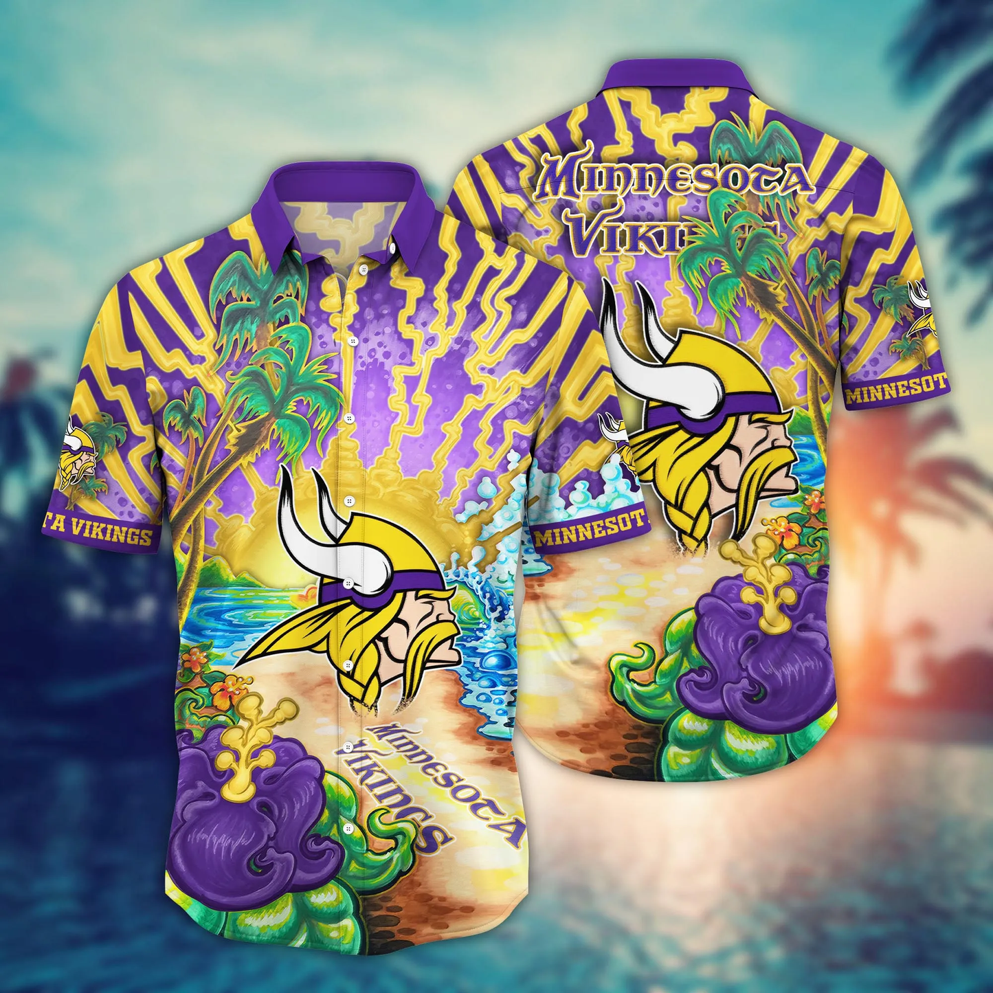 Minnesota Vikings Hawaiian Shirt