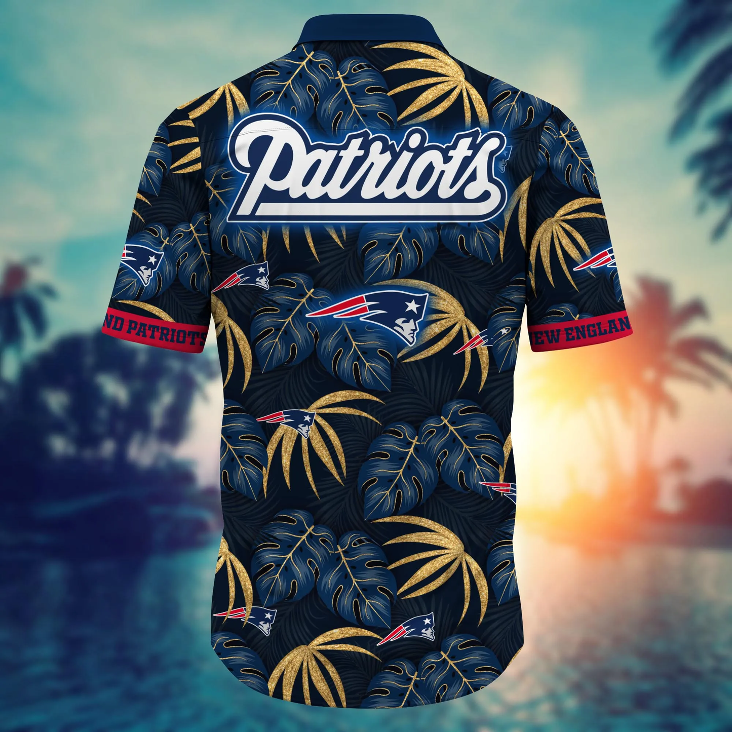 New England Patriots Hawaiian Shirt 