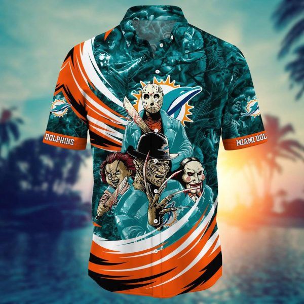 Miami Dolphins Hawaiian Shirt