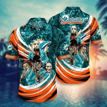 Miami Dolphins Hawaiian Shirt